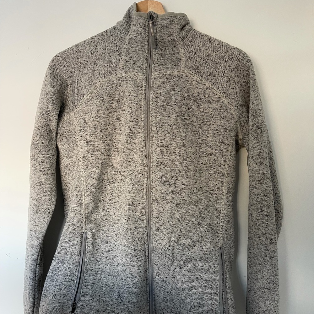 Grey Eddie Bauer Fleece Jacket